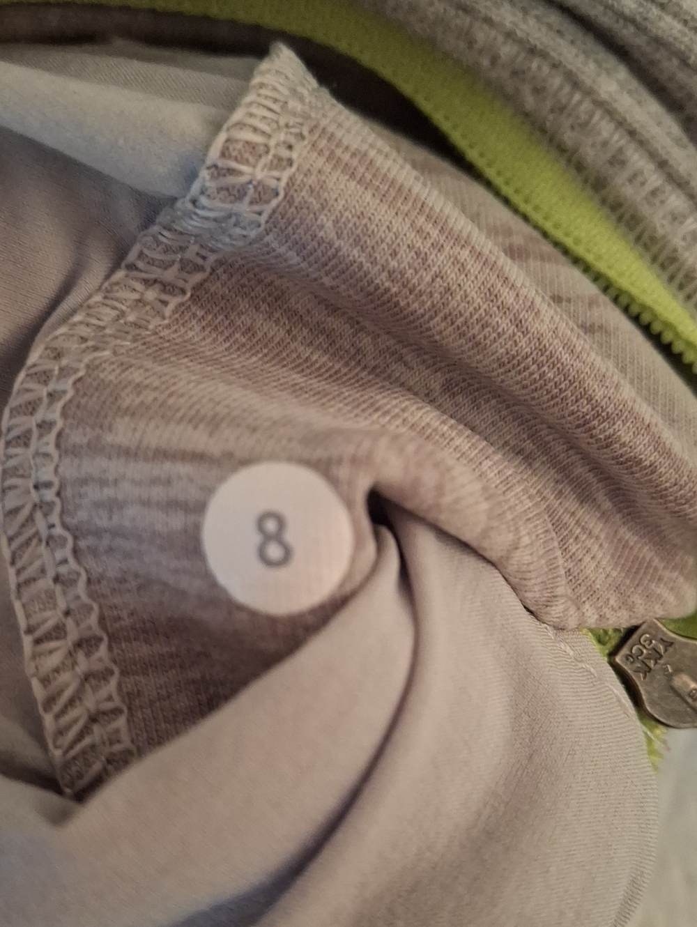 lululemon athletica Light Taupe Half-Zip Hooded Pullover - Picture 3 of 7